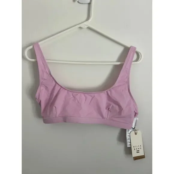 Billabong Sol Searcher Tank Bikini Top - Light Pink - Large - NWT - Picture 5 of 9